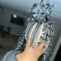 stitch braids w Quick Weave