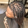 Boho knotless Braid Bob