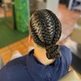 2 feed-in braids