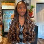 French Curl Box Braids