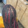 Invisible locs with extensions