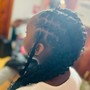 Smedium Ponytail Feed-In Braids