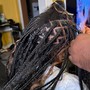 Medium Knotless Braids