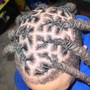 Girls Braids with Weave Extensions