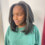 Sew in with leave out