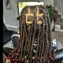 Small shoulder Knotless Braids