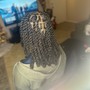 Loc retwist with 2 strands