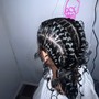 Natural Hair Flat Iron Service/Silk Press