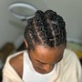 Takedown- natural hair, cornrows, simple styles