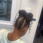 Knotless mini twist