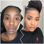 Natural beat with strip lash included