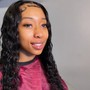 Closure wig install