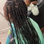 Kid's knotless braids