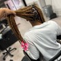 Braid Bar Style/Fulani braids/ large knotless