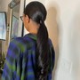 Sleek Ponytail