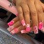 Acrylic Nails full set medium