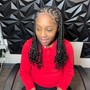 Kids Knotless Braids with Feedin Braids