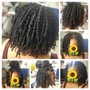 Crochet (cornrow/single method)