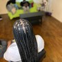 Small Knotless Braids