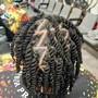 Kid's starter locs (with low cut)