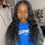 Sew in weave