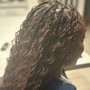 Knotless French Curls Braids (Medium)