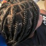 6-10 feed in braids