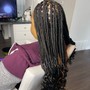 Wig braid down