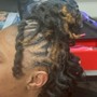 Locs (wash/ retwist & style)