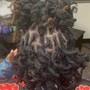 Locs (wash/ retwist & style)