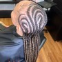 Feed in braids