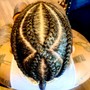 Cornrows natural hair