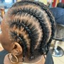 Medium Knotless Braids