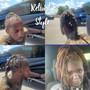 Ponytail with a Braids