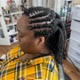 SisterLocks/ Micro Loc Style - Twists or Bantu knots, Braids