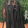 Medium Knotless Braids