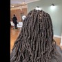 Large Knotless Braids