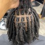 Loc Retwist with style