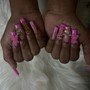 Acrylic Pedicure