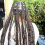 Large knotless box Braids