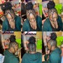 Large twists hair included