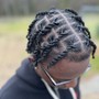 Retwist w/Two-Strand twist