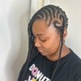 Traditional Sew-In (w/ Leave Out)