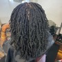 Natural flat twist/twist style