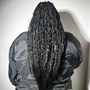 Knotless Goddess Braids (Medium) Butt Length