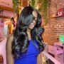 5 by 5 Invisilace Closure Sew In w/ 3 bundles of Raw Cambodian hair included