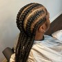 Medium Box Braids