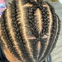 Feed in braid