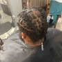 Added hair Cornrows