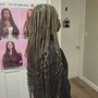 Small Knotless Braids